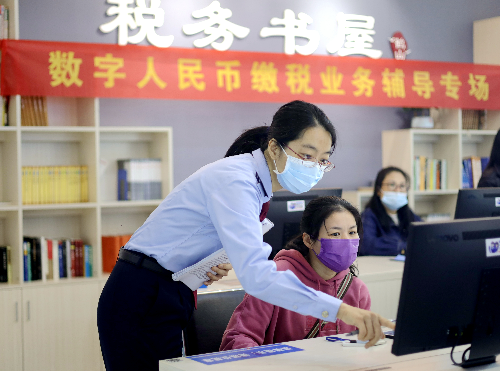 西瓜视频
税务局举办数字人民币缴税业务辅导专场.jpg